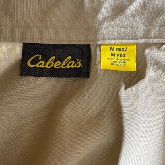 Cabela's Button Down Short Sleeve Casual Utility Shirt - Picture 6 of 9